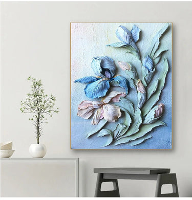 Elegant Scandinavian Flower Canvas Art - InspiredGrabs.com